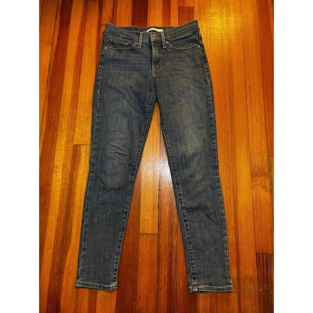 Levi’s 311 Shaping Skinny Women’s Jeans Blue Stretch Mid Rise Size 27x27